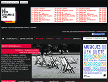 Tablet Screenshot of leprogramme.ch